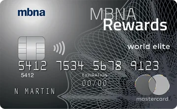 MBNA Rewards World Elite